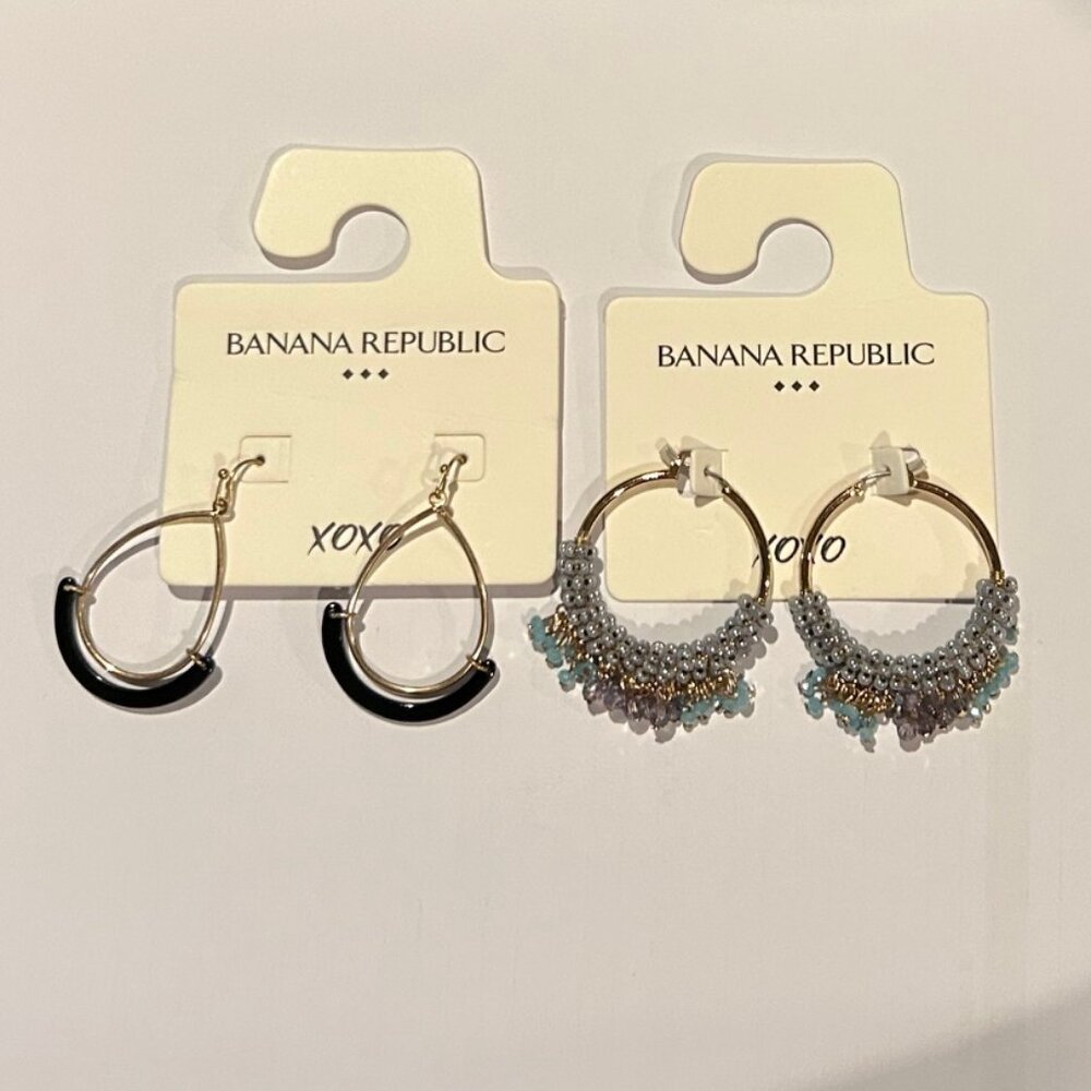 Banana Republic Earrings (2 pairs)